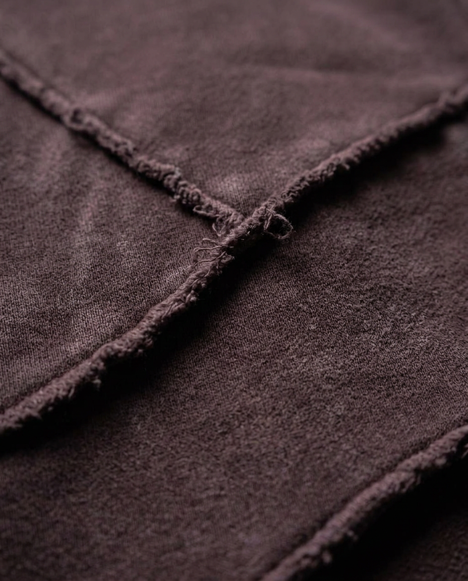 THE RARE PIECE — WOMEN'S — Raw-edge seam
